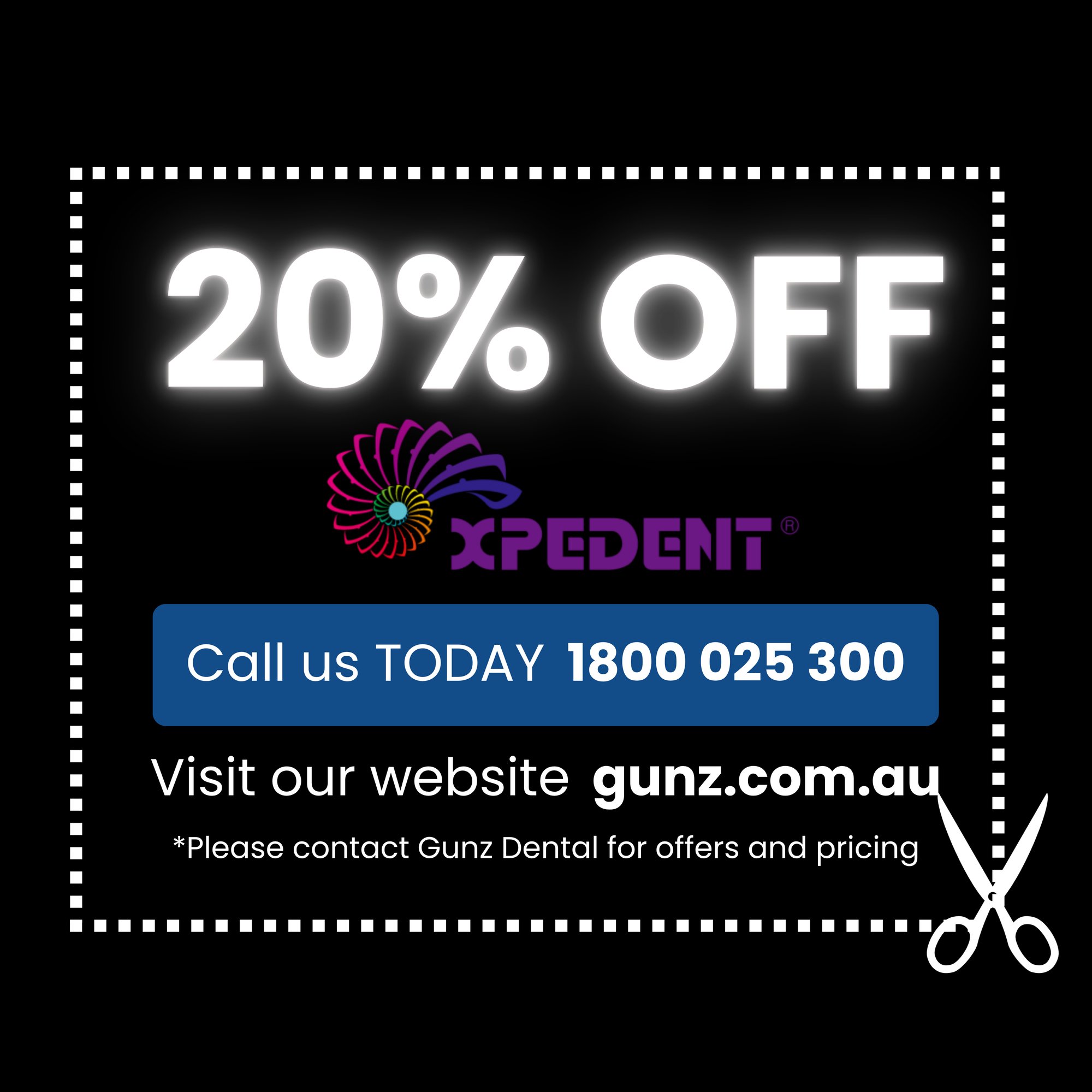 Xpedent 20% off